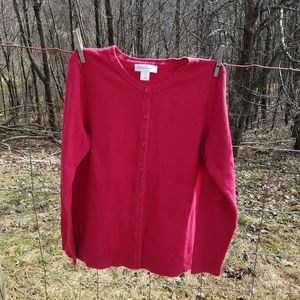 4/$15! Christopher Banks Button-up Sweater!